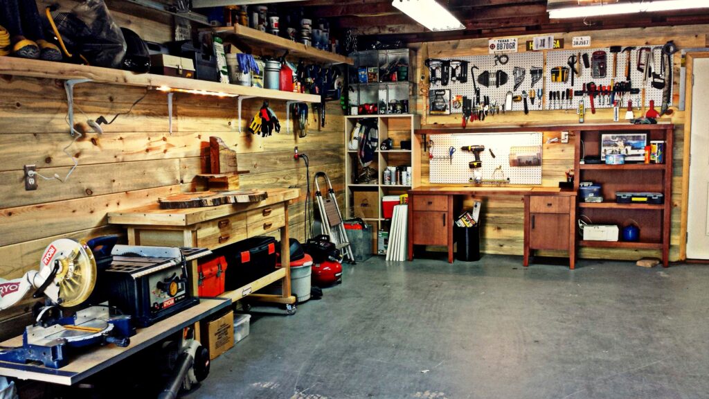 Fond D'outils équipement Pour Atelier De Garage